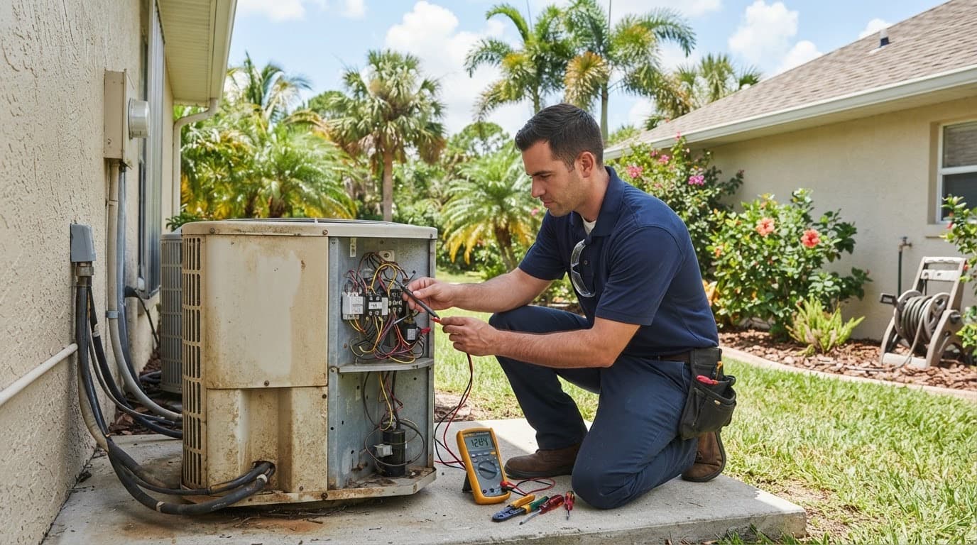 Why Your AC Drain Line Clogs When Tampa Humidity Starts Rising
