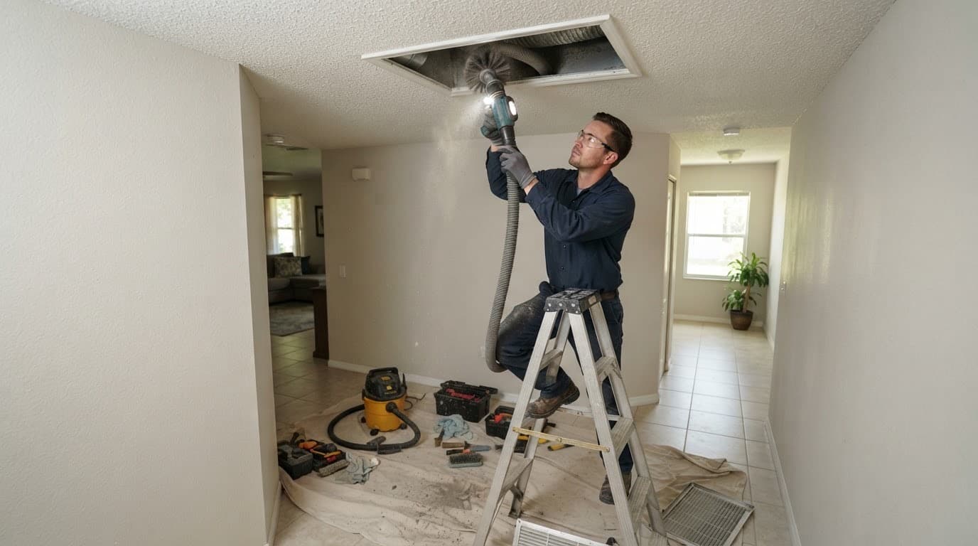 Removing Musty Smells from Air Ducts in Tampa’s Humid Climate