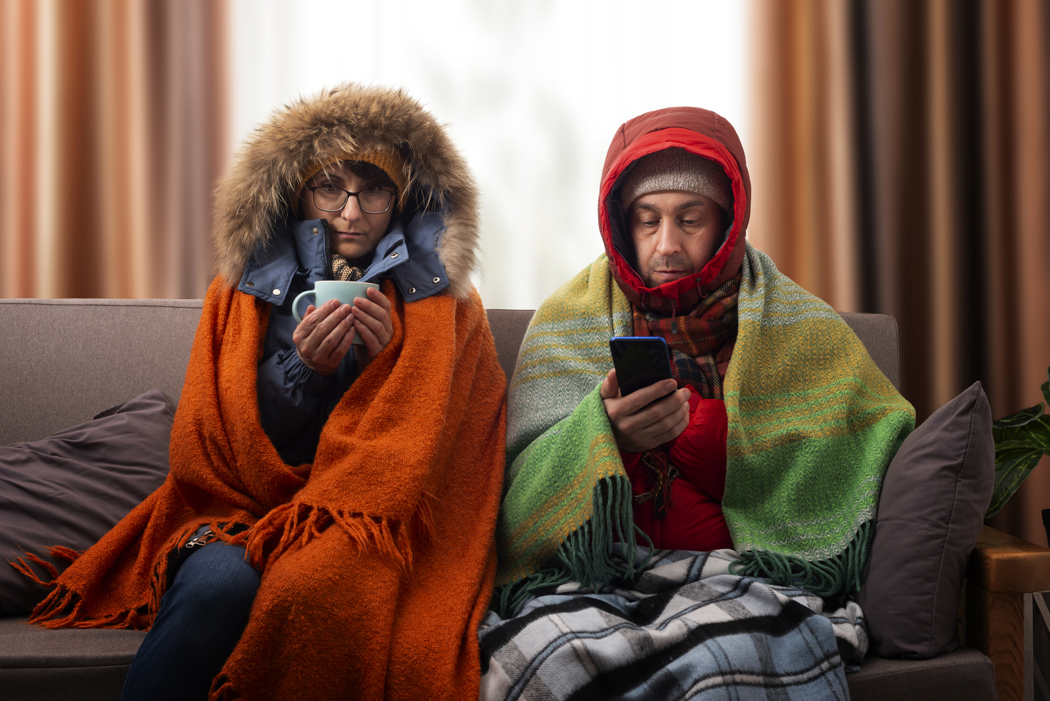 Emergency Heating Repair in Tampa, FL 1 Homeowners bundled up calling for emergency heating repair